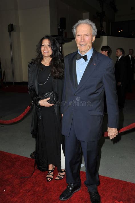 Clint Eastwood,Dina Ruiz editorial photo. Image of ruiz - 26026451