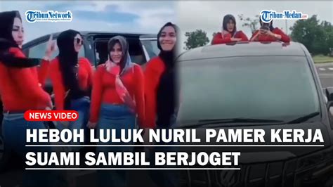 Heboh Luluk Istri Polisi Nuril Pamer Profesi Suami Bareng Rekannya