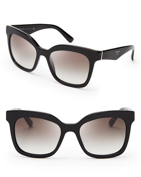 Prada Heritage Square Sunglasses In Black Lyst