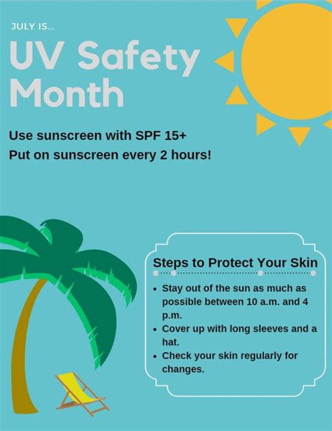 July Is Uv Safety Month Richard D Adelman Md