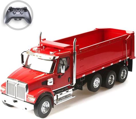 Remote Control Kenworth W900 Dump Truck — 1:32 Scale,, 46% OFF