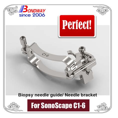 Sonoscape Ultrasound Biopsy Needle Bracket For Curved Array Transducer