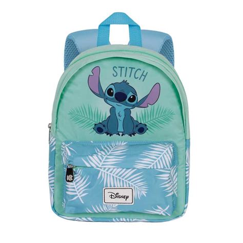 Mochila de Infantário Verde e Azul Joy Palm Lilo Stitch