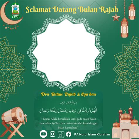 Selamat Datang Bulan Rajab RajaFrame