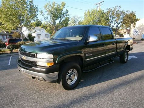 Purchase Used 2002 Chevrolet Silverado 2500 Hd Ls 2wd Crew Cab Duramax Turbo Diesel 6 6l In Long