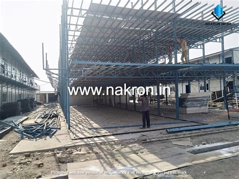 Steel Triple Storey Labour Bolck Hutment At Rs 330 Square Feet In