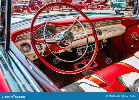 1956 Pontiac Safari Station Wagon Editorial Stock Image Image Of