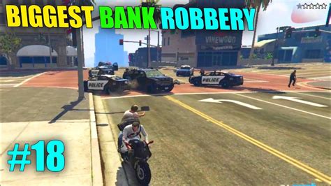 MICHAEL TREVOR A BIGGEST BANK ROBBERY IN LOS SANTOS BANK GTA 5