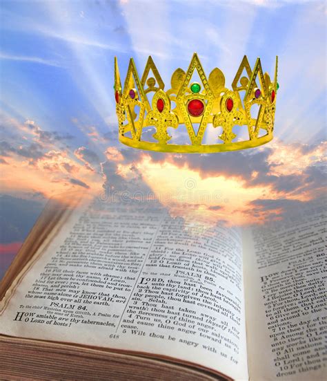 Heavenly Kingdom Bible Crown Stock Image Image Of Psalms Jehovah