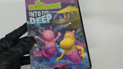 Dvd The Backyardigans Into The Deep Cover Cd Artwork Hd Unboxing Lyrics Booklet Livret Youtube