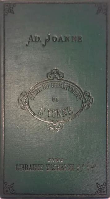 Carte Du D Partement De L Yonne Fin Xixe Vers Eur