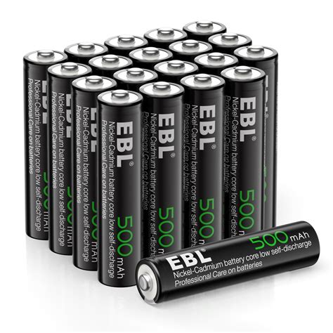 Ebl Aaa Rechargeable Batteries V Mah High Capacity Ni Cd Triple A