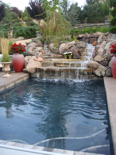 39 Pool Waterfalls Ideas For Your Outdoor Space