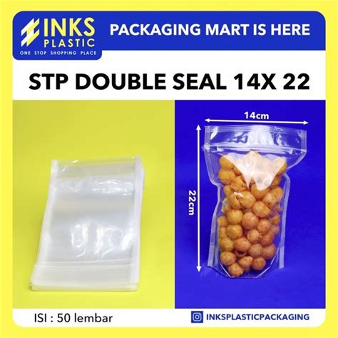 Jual Plastik Standing Pouch X Plastik Klip Berdiri Double Seal