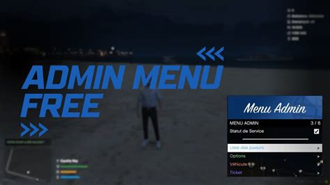 Admin Menu Free Fivem Script 000ms Rageui Youtube