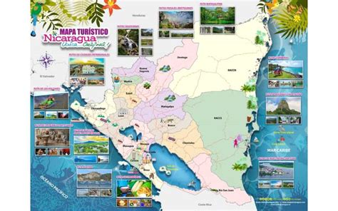 Intur presenta mapa con nuevas rutas turísticas en Nicaragua