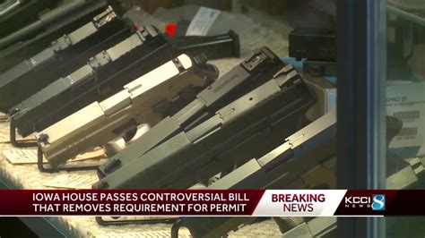 Iowa House Approves Controversial Gun Bill Youtube