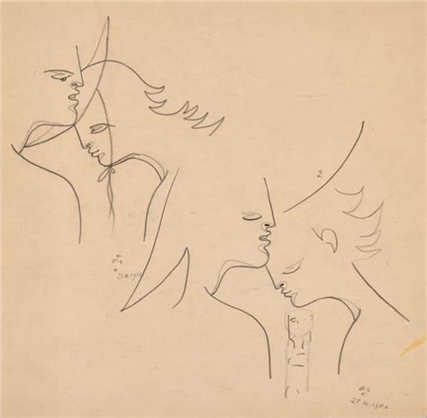 Jean Cocteau Tude Pour Le Mur Du Fond De La Salle Des Mariages De La