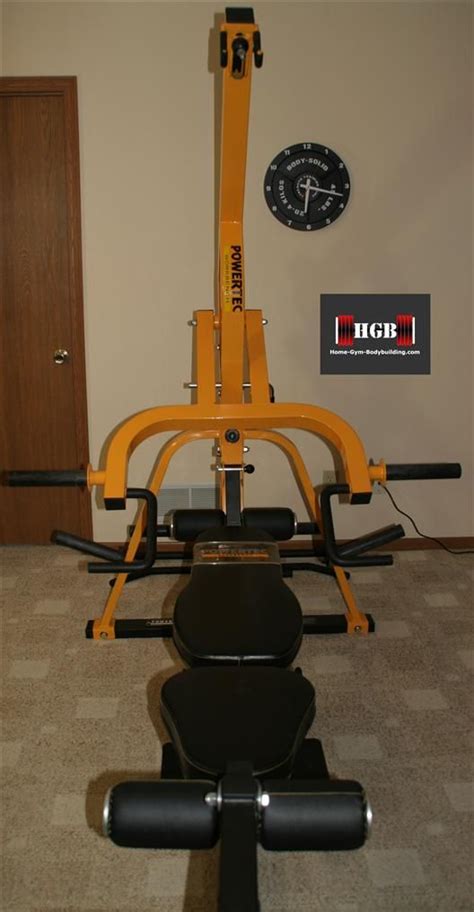 Powertec Workbench Leverage Gym Wb Ls Review Gym Homemade Gym Equipment No Equipment Workout