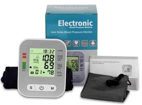 Electronic RAK289 LCD Screen Digital Blood Pressure Monitor Price in ...