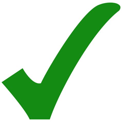 Green Check Png - ClipArt Best