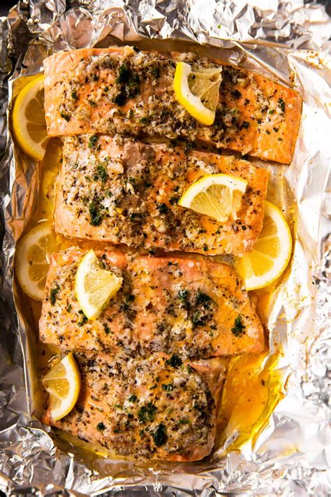 Minute Baked Salmon With Lemon Off