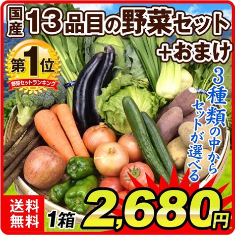 ＜あす楽＞ 13品 野菜セット 野菜詰め合わせ ｜ 野菜 野菜詰合せ 詰め合わせ 通販 旬 おうちごはん 取寄せ 巣ごもり 贈り物 仕送り