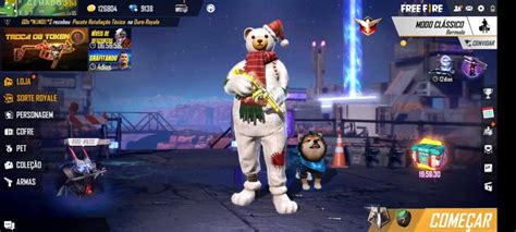 Natal Free Fire Conheça 10 skins de natal que já vieram ao jogo Free