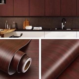 Papel Tapiz Vinilico Adherible Tipo Madera 45 Cm x 2 Metros Shopee México