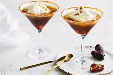 This Sticky Date Martini Is Set To Be Your New Favourite Liquid Dessert Recipe Winter