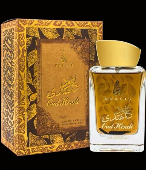 Oud Hindi Edp 100ml Arabic Perfume By Khalis Perfumes Etsy Uk In 2023