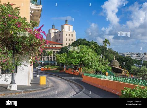 San Juan Puerto Rico Streets And Cityscape Stock Photo Alamy