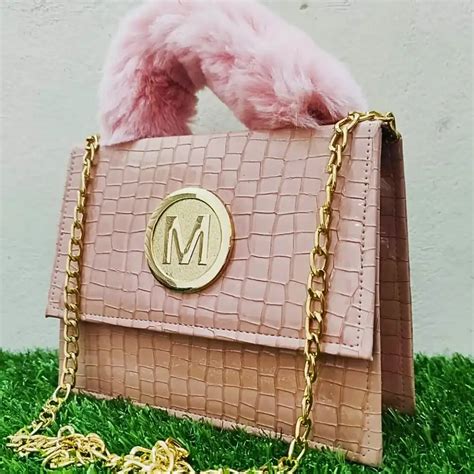 Fluffy Flair Pink Bag Pure Joy
