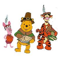 Tigger Thanksgiving Clip Art Library