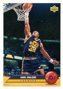 Karl Malone Basketball Card Utah Jazz 1993 Upper Deck P40 At Amazon