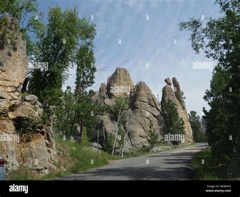 Needles highway scenic drive south dakota hi-res stock photography and ...