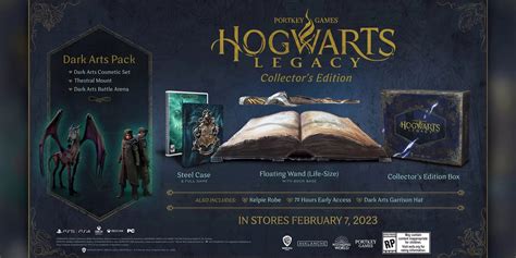 Así es la increíble Edición Coleccionista de Hogwarts Legacy qué