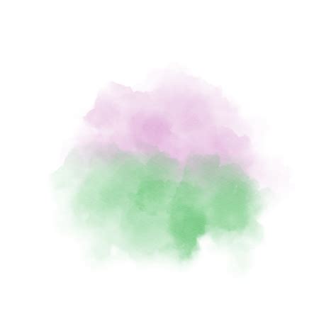 Watercolor Stain Element With Watercolor Paper Texture Png