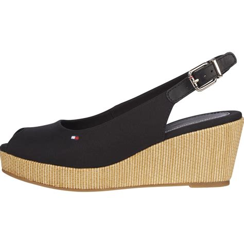 Tommy Hilfiger Iconic Elba Sling Back Wedges Wedges House Of Fraser