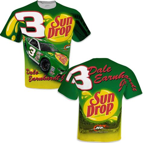 Dale Earnhardt Jr Sun Drop Sublimated Total Print Tee