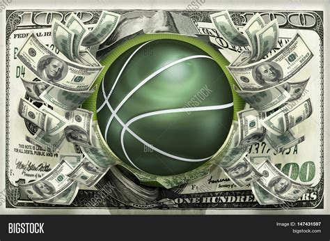 Basketball Money 3d Image And Photo Free Trial Bigstock