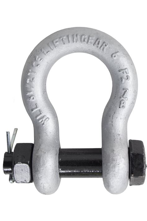 35 Ton Alloy Bow Shackle Safety Pin By Liftingear Abs35tsaf