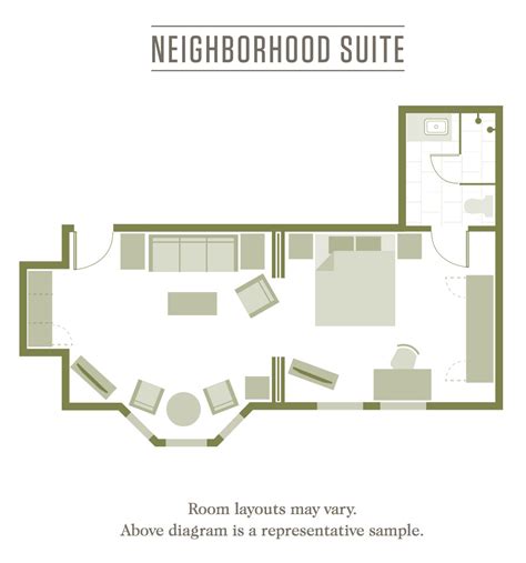 Hotel Luxury Suite Floor Plan