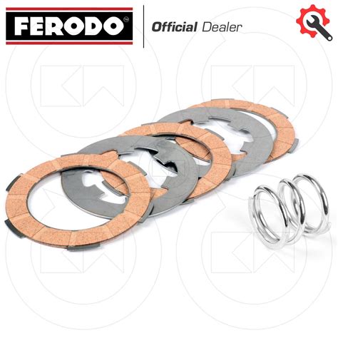 FRIZIONE COMPLETA FERODO TIPO ORIGINALE CON MOLLA PER VESPA 50 PK