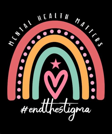 Premium Vector Mental Health Matters End The Stigma Mental Health