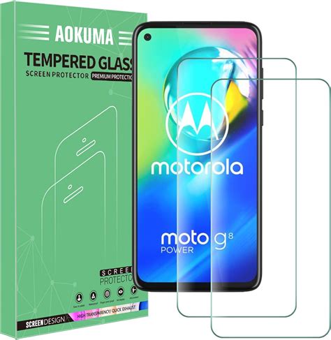 Aokuma Tempered Glass For Motorola Moto G Power Screen Protector