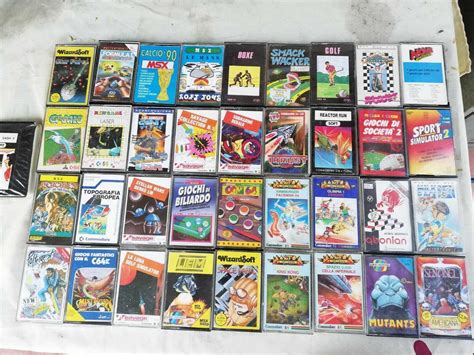 Lotto Giochi Programmi Cassette C64 C128 Vic20 Msx N° 145 Pezzi Ebay