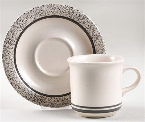 Riverstone Flat Cup Saucer Set By Pfaltzgraff Replacements Ltd