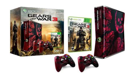 CONSOLA XBOX 360 SLIM 320GB GEARS OF WAR 3 EDICION LIMITADA – Gameplanet