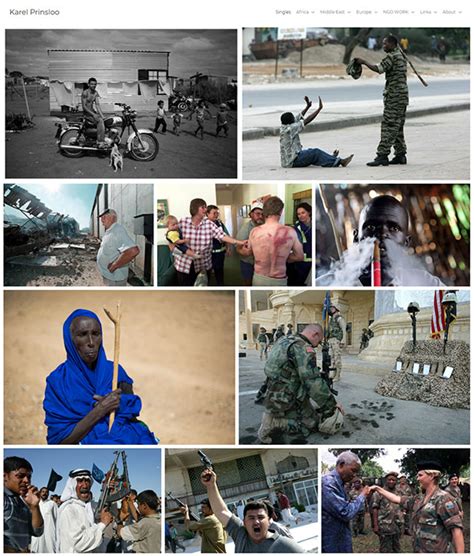 Best Photojournalism Portfolio Website Examples - Pixpa